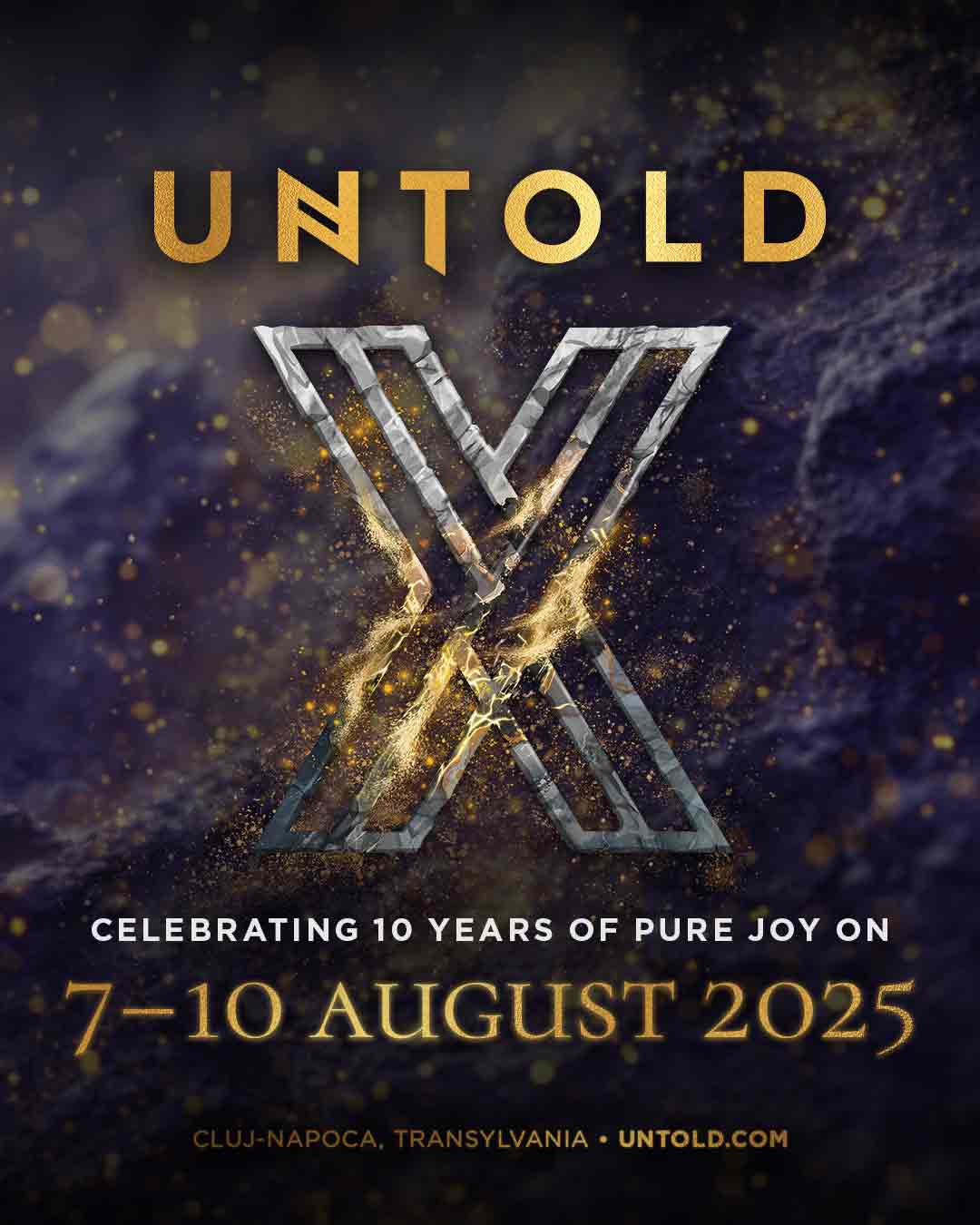 10 Years of UNTOLD: Join the Biggest Celebration in 2025